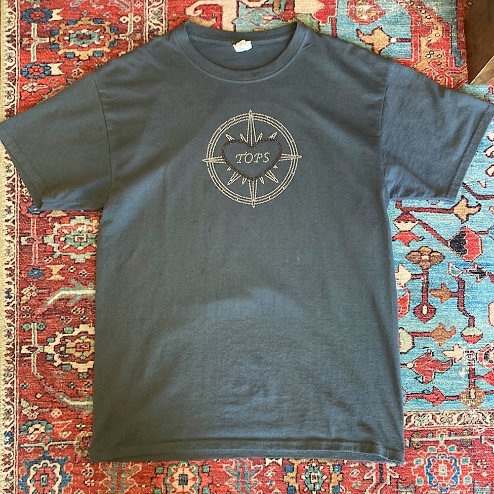 Y2K TOPS Rhinestone Tee